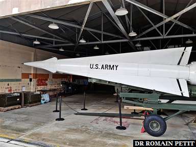 Missile à tête nucléaire au HM69 Nike Missile Base, base militaire au Everglades National Park dans les Everglades