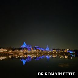 World of Frozen vu de nuit par Romain Petit