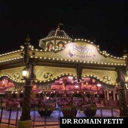 Extérieur de Raiponce Tangled Spin de nuit par Romain Petit