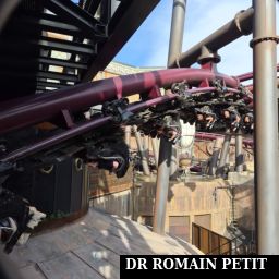 Véhicule de l'attraction F.L.Y.