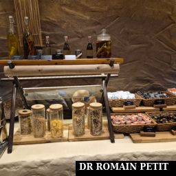 Mets du petit déjeuner de l'hôtel Matamba