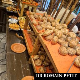 Mets du petit déjeuner de l'hôtel Matamba