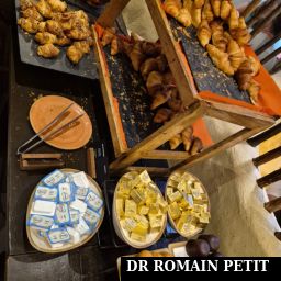 Mets du petit déjeuner de l'hôtel Matamba