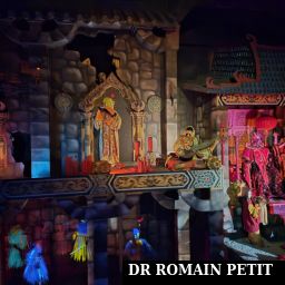 Pièce de l'attraction Geister Rikscha