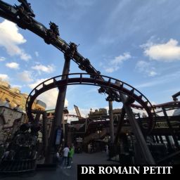 Véhicule de l'attraction F.L.Y. par Romain Petit