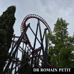 Looping de l'attraction Vampire par Romain Petit