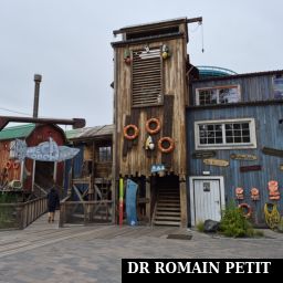 Entrée de l'attraction Mecalodon