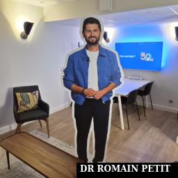 Loge du présentateur du tirage du loto Christophe Beaugrand