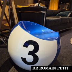 Siège boule de loto