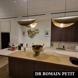Comptoir dans l'appartement