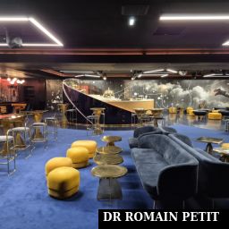 Bar dans la zone VIP